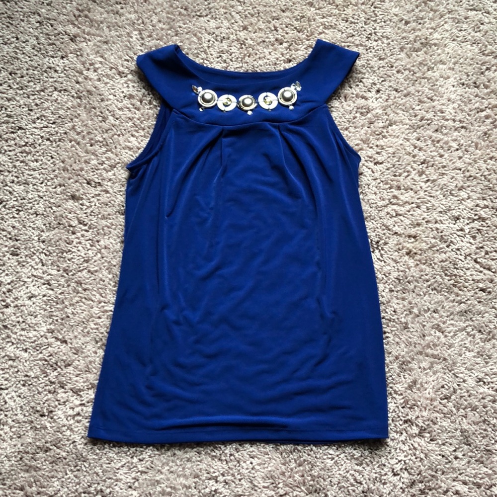 Tank top with decoration from The Limited